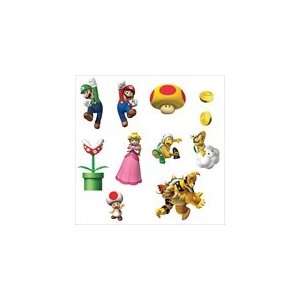  Super Mario Bros. Removable Wall Decorations: Toys & Games