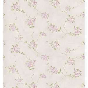 Brewster 403 49275 Cottage Living Misty Floral Wallpaper, 20.5 Inch by 