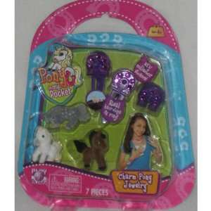   Pocket Charm Pony Jewelry with Footsie, Andrea & Ariel Toys & Games