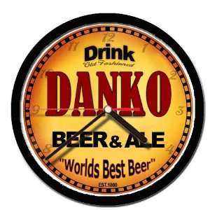  DANKO beer ale wall clock 