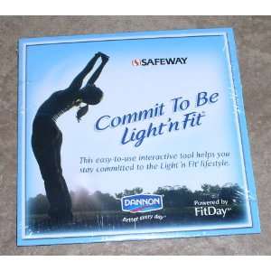  Dannon Commit To Be Light n Fit CD program Everything 