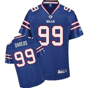 Buffalo Bills Marcell Dareus Replica Team Color Jersey  