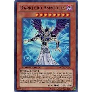   Single Card Darklord Asmodeus LC02 EN004 Ultra Rare Toys & Games