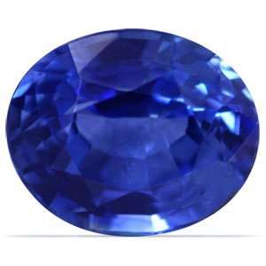  3.28 Carat Loose Blue Sapphire Oval Cut Gemstone (GIA 