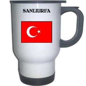  Turkey   SANLIURFA White Stainless Steel Mug Everything 
