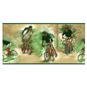  Sanitas Mountain Biking Wallpaper Border CK062141B Sports 