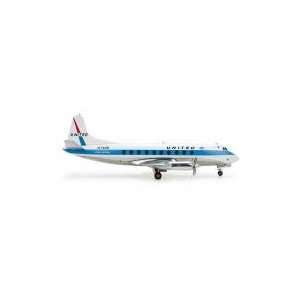  United Airlines Vickers Viscount 700 Diecast Airplane 