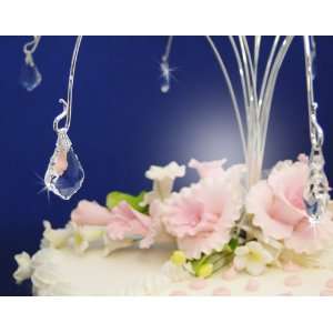   Crystal Baroque Style Cake Drops   Cake Topper