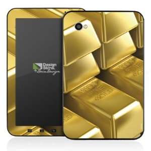   for Samsung Galaxy Tab 7 P1000   Gold Bars Design Folie Electronics