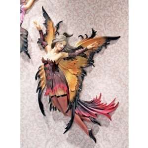 Xoticbrands 14 Mystical Enchanted Pixie Fairy Wall Sculpture Statue 