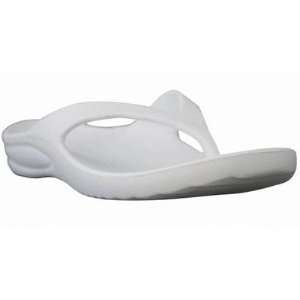  Dawgs LDF White Womens Original Flip Flop Sandal: Baby