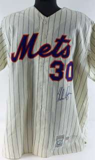 METS NOLAN RYAN AUTHENTIC SIGNED JERSEY MITCHELL & NESS PSA/DNA 