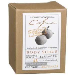  Cote Jardin Body Scrub, Mandarine, 12 Ounce Jars Beauty