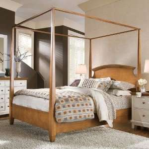  American Drew Sterling Pointe Poster Bed in Maple: Home 