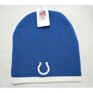   Colts Beanie Knit Hat Scully Cap 2 Tone