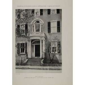 1911 Print Andrew Safford House Salem MA Architecture   Original 