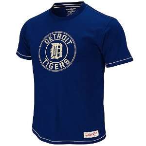 Detroit Tigers On Deck Circle T Shirt by Mitchell & Ness 