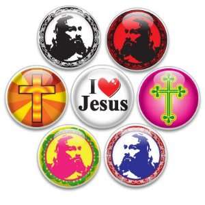  Decorative Push Pins 7 Small Jesus: Office Products