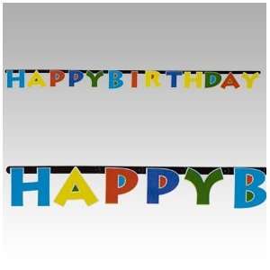  SALE Happy Birthday Jointed Banner SALE Toys & Games