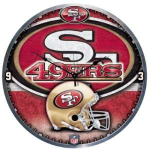   San Francisco 49ers Big 18 Inch Hi Definition Clock: Sports & Outdoors