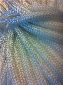 double braid polyester premium ROPE White yacht line 100ft 