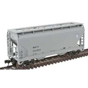   Midwest Railcar #300034 2 Bay Center Flow Hopper N Scale Freight Car