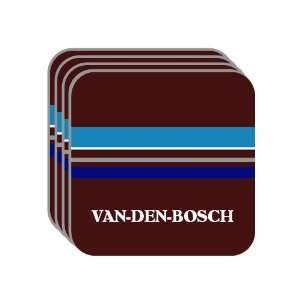   DEN BOSCH Set of 4 Mini Mousepad Coasters (blue design): Everything