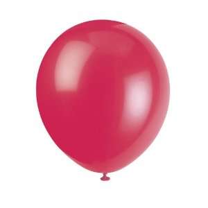  Ruby Red 12 Latex Balloons 15ct Toys & Games