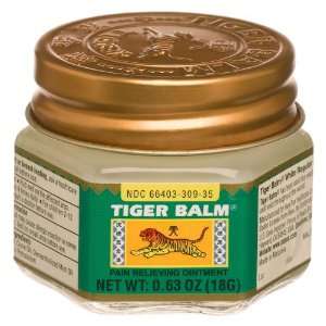  Tiger Balm Pain Relieving Ointment, Regular Strength, 0.63 