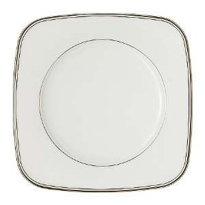  Waterford Kilbarry Platinum Square Accent Salad Plate, 9 