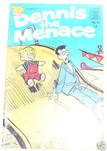 Dennis The Menace #95 1968 early 12 cent Comic SEE!  