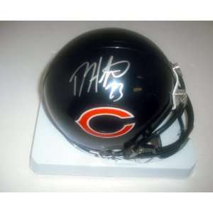  Devin Hester Chicago Bears Hand Signed Autographed Mini 