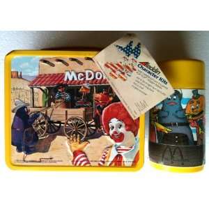 1982 RONALD MCDONALD Sheriff of Cactus Canyon ALADDIN Metal Lunchbox 