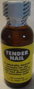 Tender Nail Naturally Derived formula 1 Fl oz  