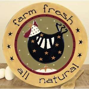    WilliRaye Roost 12  Ceramic Rooster Plate