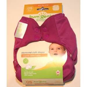   Bumgenius Elemental Organic Girls Cloth Diaper Dazzle All in one Baby