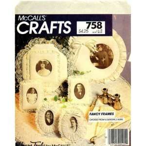   758 Crafts Sewing Pattern Fancy Picture Frames Arts, Crafts & Sewing