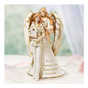   Caring Nurse Tribute Figurine by The Bradford Editions: Home & Kitchen