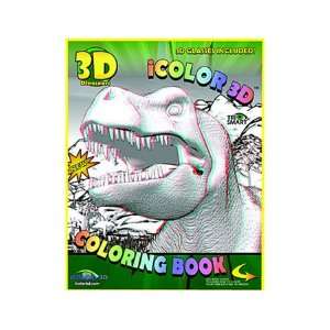  3D Dinosaur Coloring Book Toys & Games