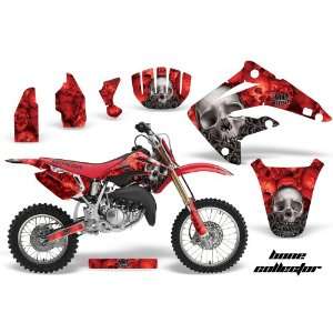   Mx Dirt Bike Graphic Kit   2003 2011: Bone Collector: Red: Automotive