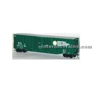   NSC Newsprint/Lumber Boxcar Kit w/Double Doors   BC Rail Toys & Games