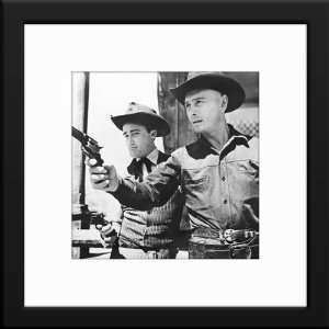   (Yul Brynner Robert Vaughn) Total Size 20x20 Inches