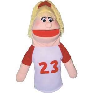   Get Ready 302C athletic girl puppet  Cacasian  18 inch Toys & Games