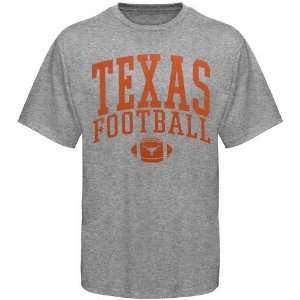 Texas Longhorns Ash Football T shirt 