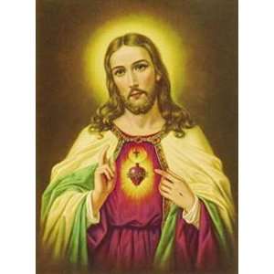  Heiliges Herz Jesu Poster Print
