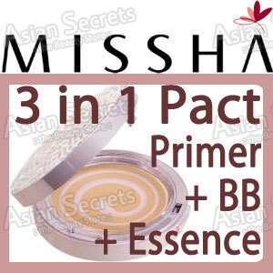 MISSHA M Swirl BB Sun Balm Pact #23 Natural Beige 3in1  