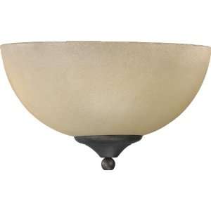  Quorum 625 11 44 Hemisphere Wall Sconce in Toasted Sienna 