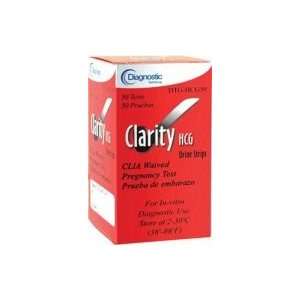  Clarity Pregnancy Urine Test Strips HCG (Box of 50 
