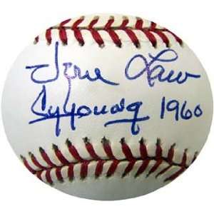 Vern Law Autographed Baseball 
