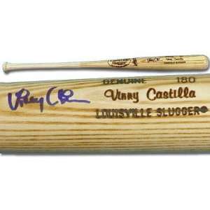 Vinny Castilla Autographed Louisville Slugger Bat:  Sports 